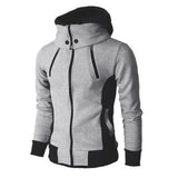 Men's High-Necked Hooded Jacket fashionlinko.com