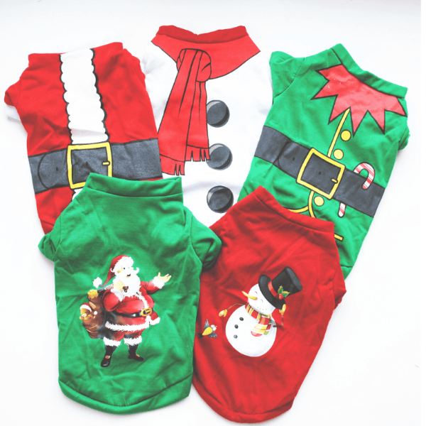 Dog Christmas vest - Fashionlinko