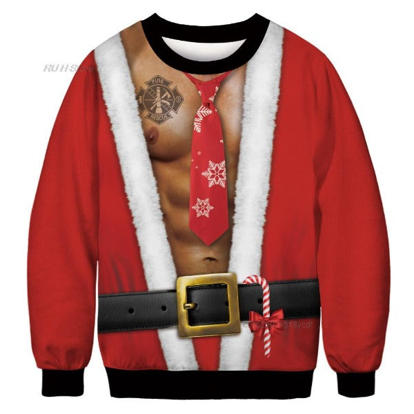 Christmas Sweater Santa Elf Media 