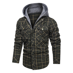 Men Warm Jacket Fleece Thick Autumn Winter Detachable Hoodies Jackets Men Slim Fit Men Clothing fashionlinko.com