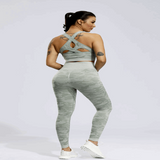 Camouflage yoga pants - Fashionlinko