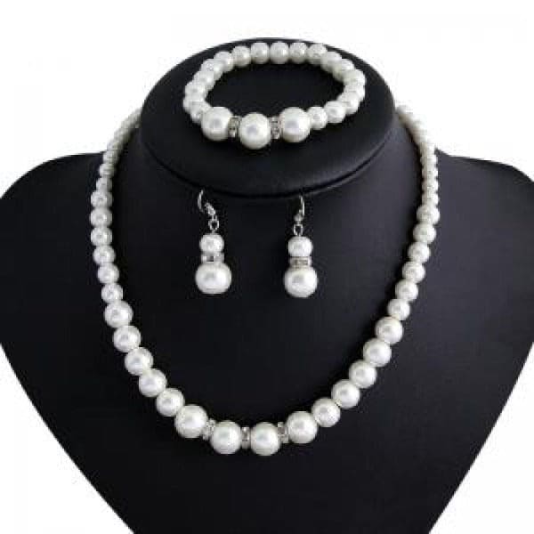 wild imitation pearl Jewelry Set Media 