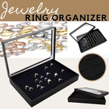 Ring Organizer Try with Transparent Lid Ring Holder - Fashionlinko