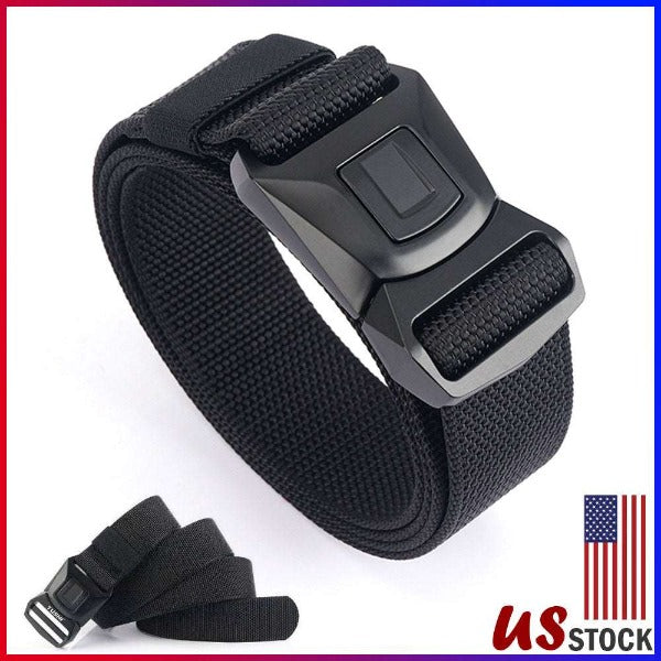 Quick Button Release Buckle Military Belt Strap Tactical Waistband Belts For MEN - Fashionlinko