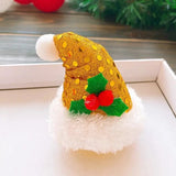 Christmas female festive antler hat hairpin - Fashionlinko