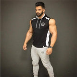 Men Joggers Sweatpants Men Joggers Trousers Sporting Clothing The high quality Bodybuilding Pants/Sweat-absorbent and breathable bottoming vest Media 
