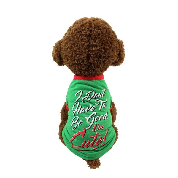 Dog Christmas vest - Fashionlinko