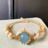 14K Gold Wrapped Handmade Bracelet - Fashionlinko