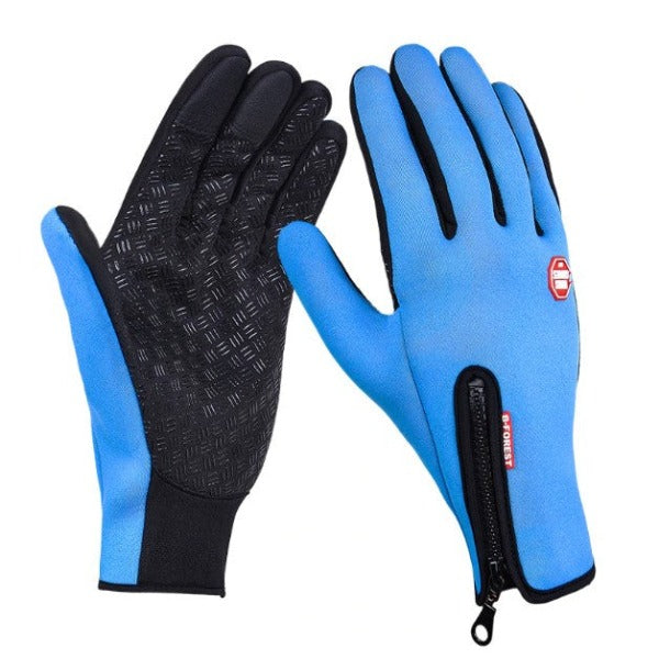 Outdoor sports Windstopper Waterproof gloves bike riding gloves winter full finger horse riding gloves warm fishing GEL glove