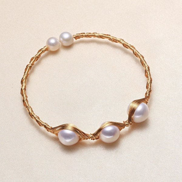 Freshwater Pearl Bracelet Female Hand Jewelry Pearl Jewelry Media 