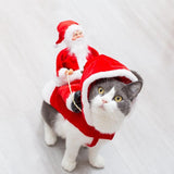 Fashion Christmas Clothes Green Elf Pet Dog Christmas Costume - Fashionlinko