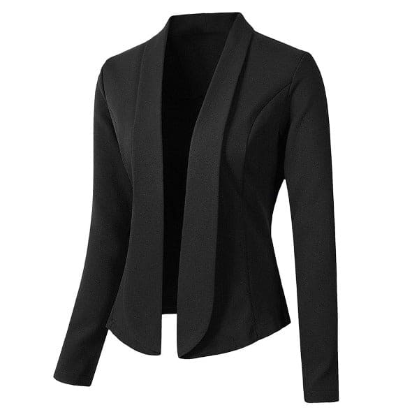 Blazers Women Fashion Solid Tops Long Sleeve Jacket Ladies Office Wear Cardigan Coat brand high quality woman clothing