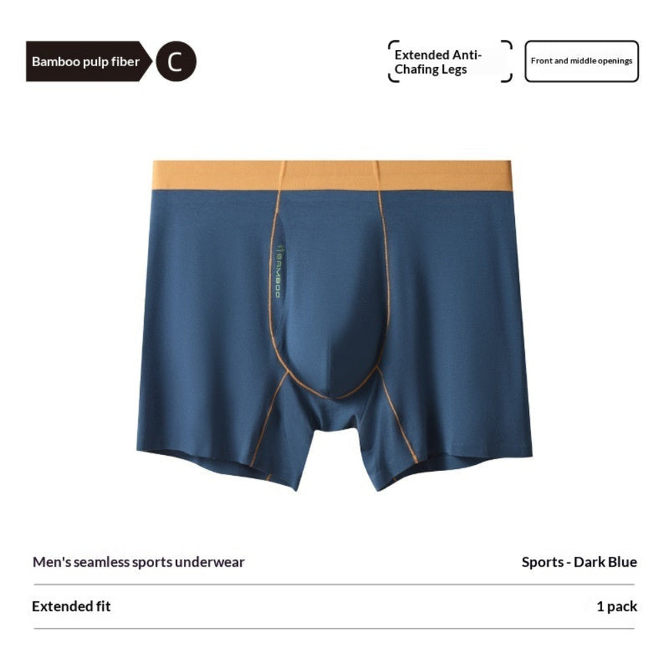 Men's lightweight ice silk boxer briefs.