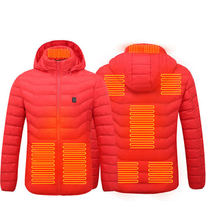 New Heated Jacket Coat USB Electric Jacket Cotton Heater Thermal Clothing Heating Vest - Fashionlinko.com