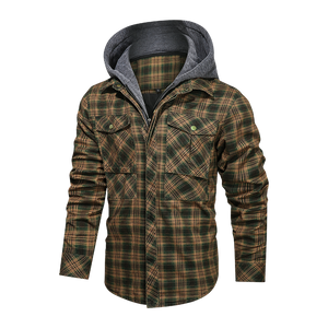 Men Warm Jacket Fleece Thick Autumn Winter Detachable Hoodies Jackets Men Slim Fit Men Clothing fashionlinko.com