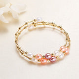 Jewelry Ethnic Style Bracelet Baroque Jewelry Freshwater Pearl Bracelet Female