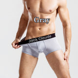 Men's black boxer briefs with breathable stretch fabric, supportive fit, and soft waistband for everyday comfort.