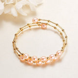 Jewelry Ethnic Style Bracelet Baroque Jewelry Freshwater Pearl Bracelet Female