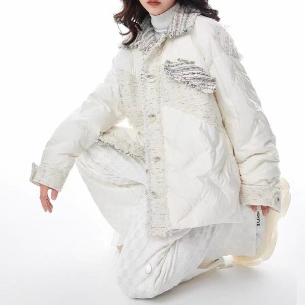 Senior Sense Of Short Celebrity Cilantro Cotton Jacket Female Winter New Niche Design Sense Jacket 