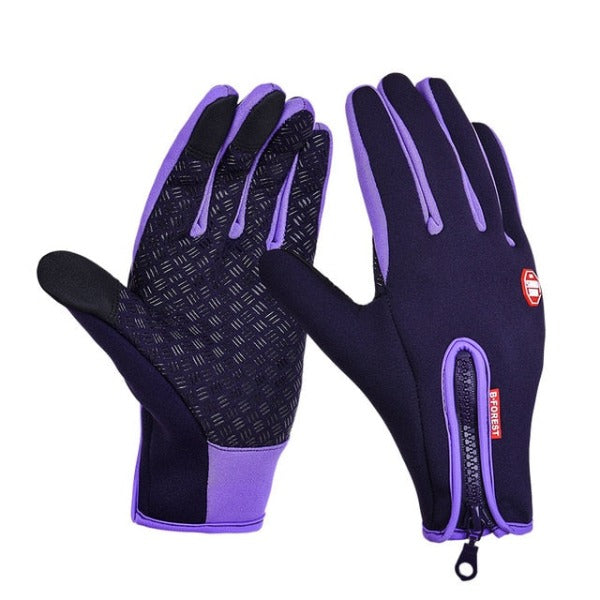 Outdoor sports Windstopper Waterproof gloves bike riding gloves winter full finger horse riding gloves warm fishing GEL glove