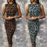 Casual Sleeveless Evening Party Short Dress Women Bodycon Dress