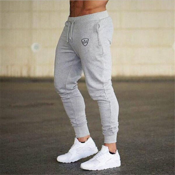 Men Joggers Sweatpants Men Joggers Trousers Sporting Clothing The high quality Bodybuilding Pants/Sweat-absorbent and breathable bottoming vest Media 