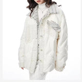 Senior Sense Of Short Celebrity Cilantro Cotton Jacket Female Winter New Niche Design Sense Jacket 