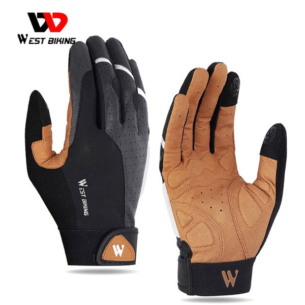 WEST BIKING Sports Cycling Gloves Touch Screen Men Women Gloves Winter Windproof MTB Bicycle Motorcycle Ski Snow Fitness Gloves Media 6 of 6