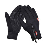 Outdoor sports Windstopper Waterproof gloves bike riding gloves winter full finger horse riding gloves warm fishing GEL glove