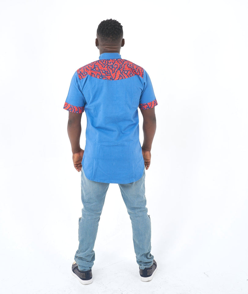 African Fashion Ankara | Ankara Print Shirt Ola