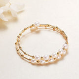 Jewelry Ethnic Style Bracelet Baroque Jewelry Freshwater Pearl Bracelet Female