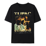 Zombie Horror Gothic Washed Cotton Oversized T-Shirt