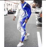 Men's 2 piece set trousers tracksuit fashionlinko.com