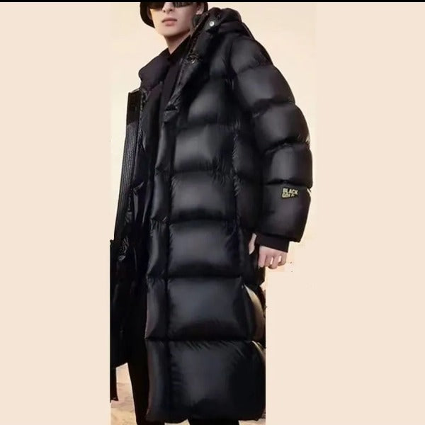 Winter coats Black Long Hooded - Fashionlinko.com