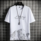 Men's tshirt + Shorts Set Summer Breathable Casual fashionlinko.com