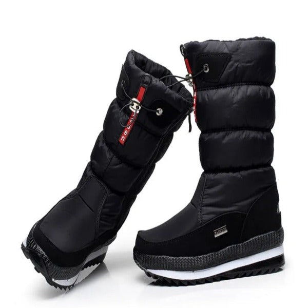 Women Snow boots Platform Winter Boots Thick Plush Water Proof No-slip boots Fashion Women winter Shoes warm Fur Botas mujer - Fashionlinko.com