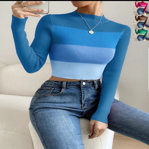 new autumn winter women long Sleeve turtleneck - Fashionlinko.com