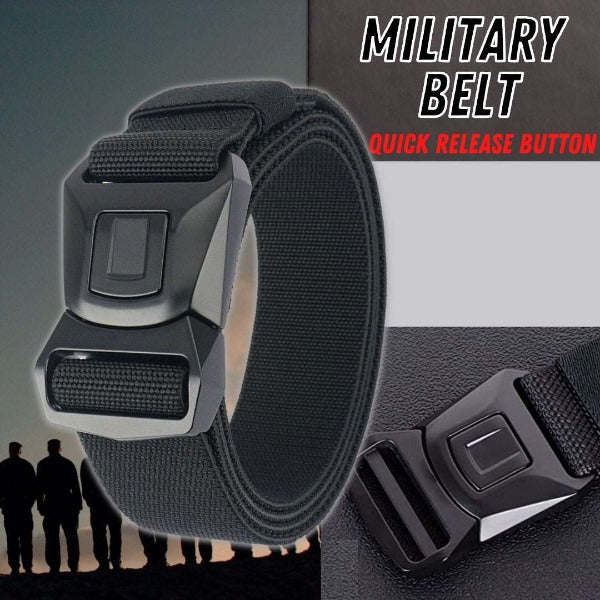 Quick Button Release Buckle Military Belt Strap Tactical Waistband Belts For MEN - Fashionlinko