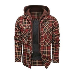 Men Warm Jacket Fleece Thick Autumn Winter Detachable Hoodies Jackets Men Slim Fit Men Clothing fashionlinko.com