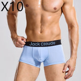 Men's black boxer briefs with breathable stretch fabric, supportive fit, and soft waistband for everyday comfort.