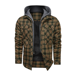 Men Warm Jacket Fleece Thick Autumn Winter Detachable Hoodies Jackets Men Slim Fit Men Clothing fashionlinko.com