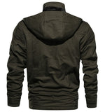 Men Winter Fleece Jacket Warm Hooded Coat Thermal Thick Outerwear Male Military Jacket fashionlinko.com