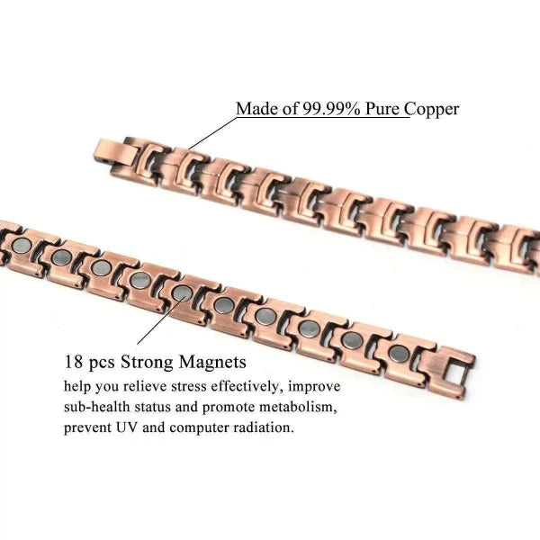 3500 Gauss strong magnetic bracelet - Fashionlinko