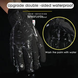 Men Winter Waterproof Cycling Gloves fashionlinko.com