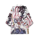 Japanese Crane Kimono Women Cardigan Yukata Fashion Men Haori Obi Clothing Asian Shirt National Tradition Clothes