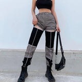 Thigh cutout overalls - Fashionlinko