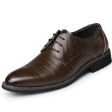 Men Leather Dress Shoes - Fashionlinko